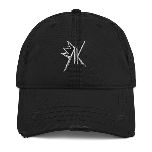 AK Crown Logo Distressed Dad Hat