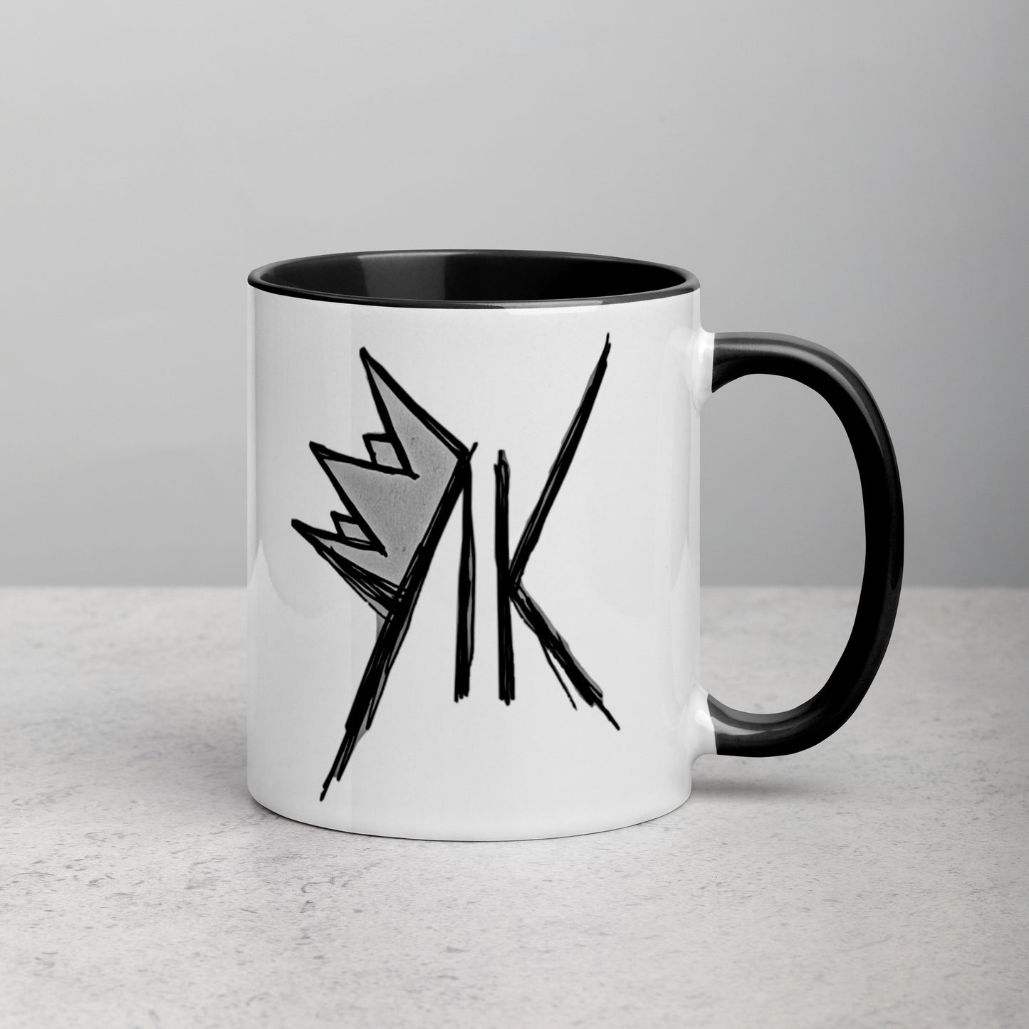 AK Crown Logo Contrast Mug